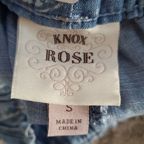 Knox Rose Flowy Comfy Pants with Elastic bottom - Picture 5 of 9